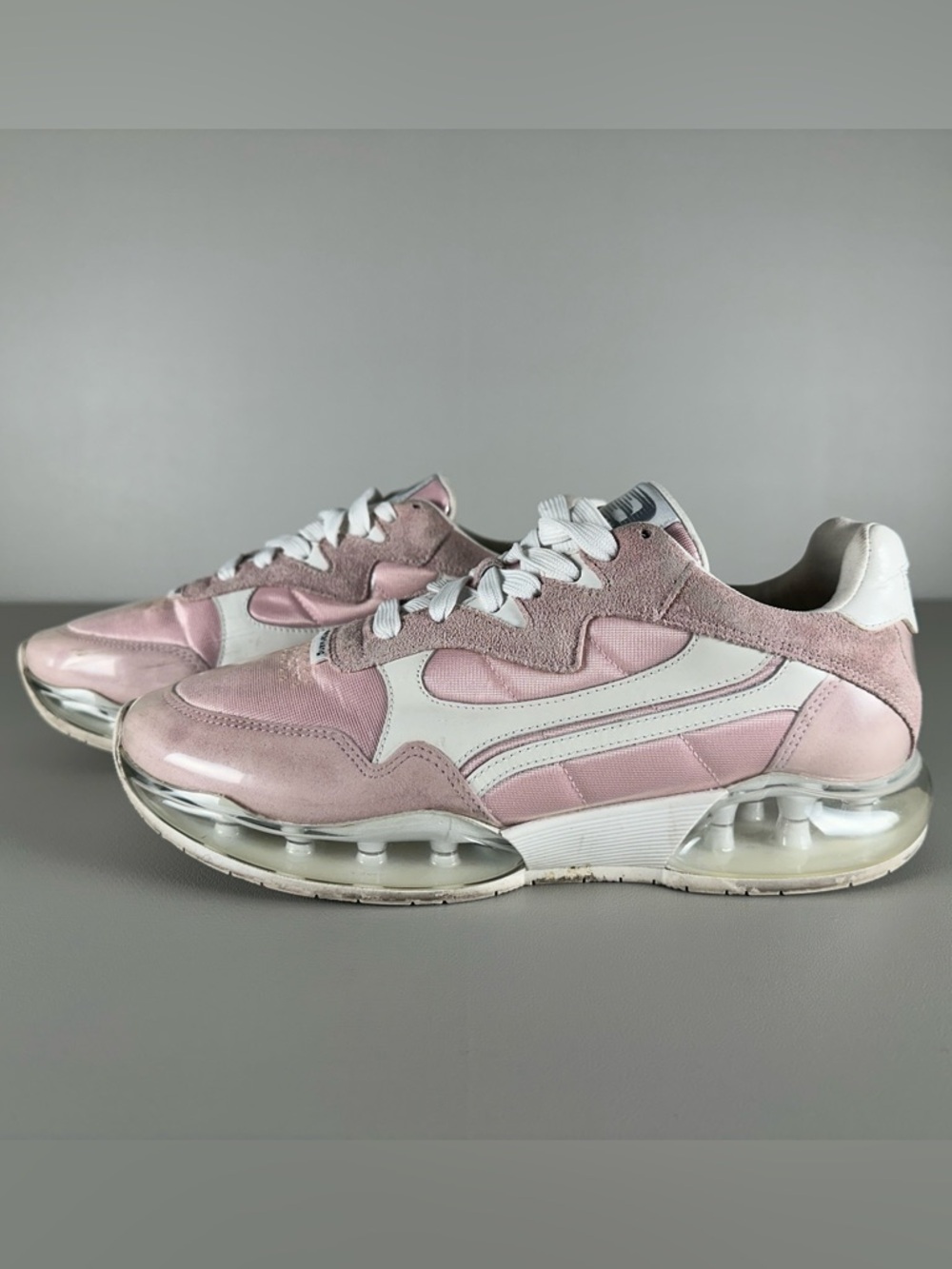 Alexander Wang Awnyc Stadium Low Top Pink Sneakers